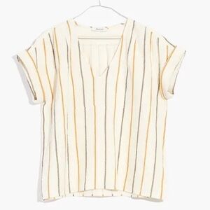 Madewell Striped Blouse